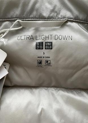 Бесшовная тепла куртка uniqlo ultra-light down9 фото