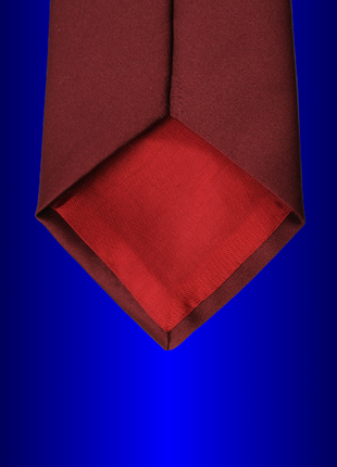 Класична яскрава чоловіча бордова червона краватка краватка самов'яз регат із гольф-лугів