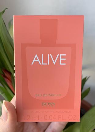 Hugo boss boss alive парфюмированная вода