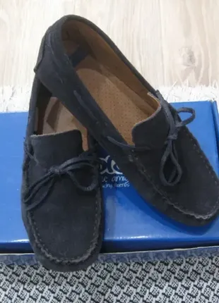 Замшевые мокасины, обувь mayoral