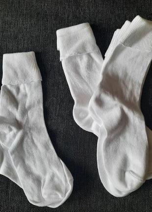 Носки белые eur 27-30