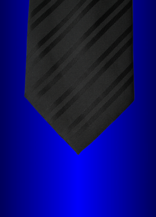 Классический мужской в полоску черный широкий галстук краватка бабочка самовяз галстук-бант регат