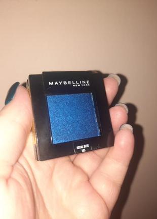 Однушка теней maybelline 105 royal blue