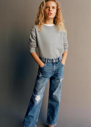 Стильные джинсы на девочку 164 см zara