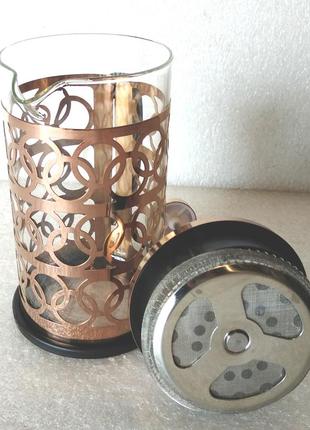 Заварник френч-пресс bohmann bh 9160 cp 600мл