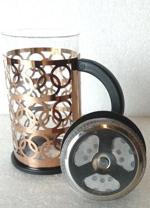 Заварник френч-пресс bohmann bh 9160 cp 600мл