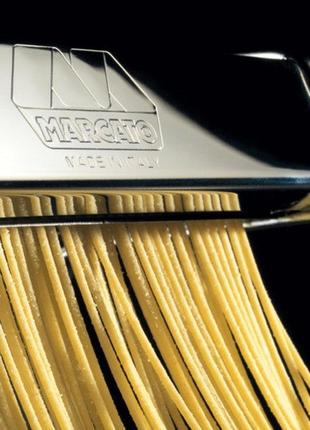 Набір локшинорізка - тестораскатка - пельменниця marcato pasta set6 фото