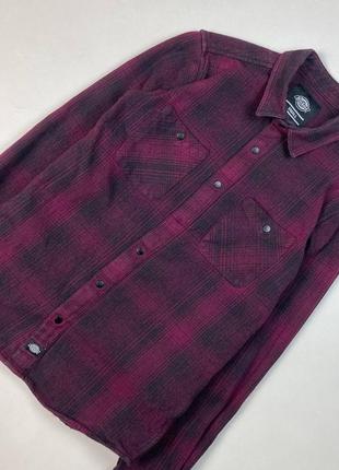 Крутий красивий овершот dickies клітинка лого хайп оригінал