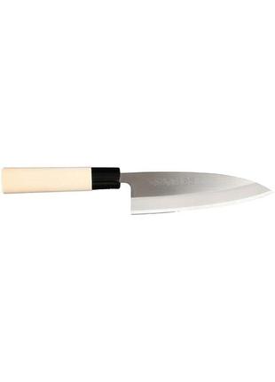 Нож японский шеф повара tsubazo 51028 deba 15,5 см