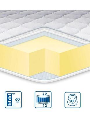 Топпер eurosleep memory x 4 жакардовый чехол1 фото