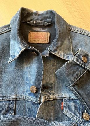 Джинсова курточка levi's, унісекс, нова