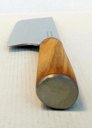 Нож кухонный-топорик 17 см damascus dk-ok 4005 aus-10 дамасская сталь 67 слоев9 фото