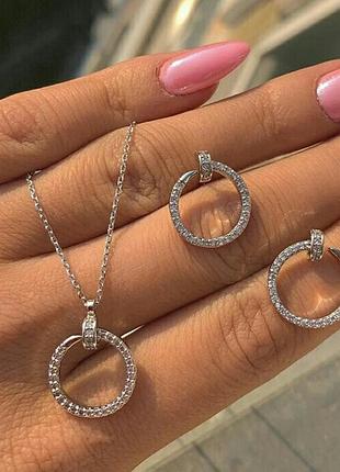 Підвіска, кулон у вигляді гвоздика cartier