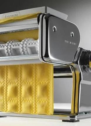 Пельменниця marcato atlas 150 roller raviolini 30x30 мм5 фото