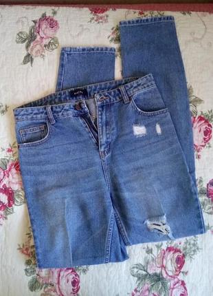 Крутые рваные джинсы 👑1 фото