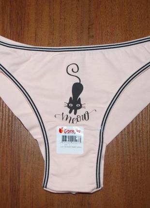 Трусики m донелла donella бразиліана котик