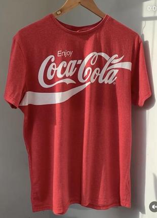 Футболка настоящая coca-cola