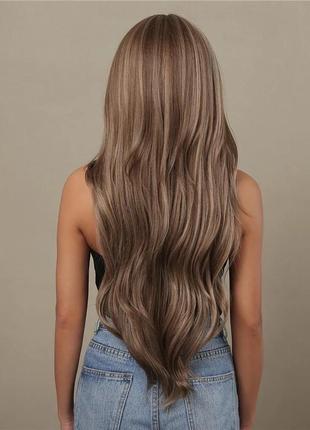 Парик💕парик русый с челкой как натуральный