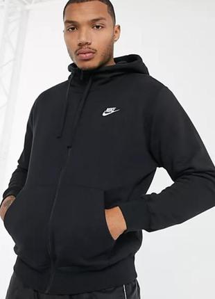 Cпортивна кофта nike m nsw hoodie fz flc club original ідеальний стан