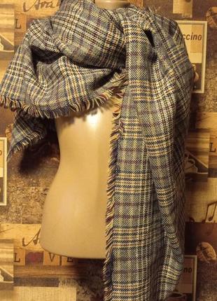 Мужской широкий шарф zara man