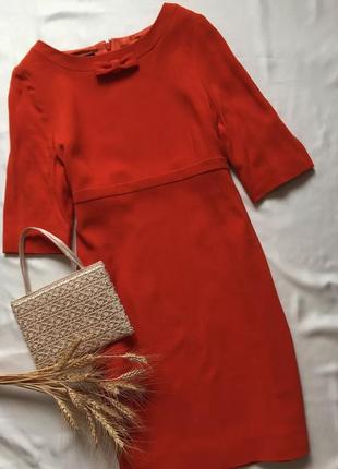 Платье от премиум бренда hobbs london, шерсть и вискоза, размер 123 фото