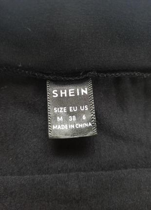 Черная юбочка shein3 фото
