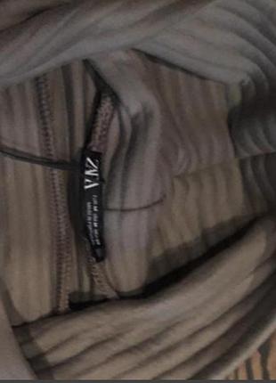Zara  туніка рубчик 3