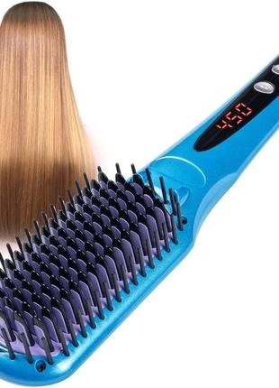 Bejarm upgraded professional ionic hair straightener brush5 фото
