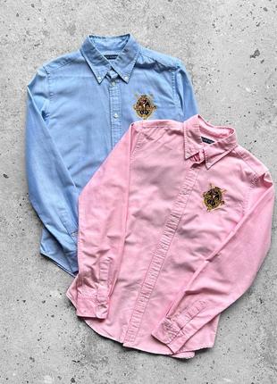 Ralph lauren комплект, набор женских премиальных рубашек на длинный рукав
