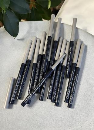 Олівець для очей clinique quickliner for eyes intense eyeliner 01 intense black1 фото