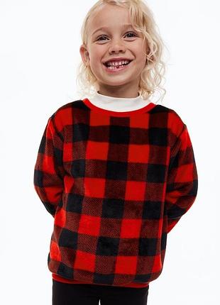 Свитшот флисовый 6/8, 8/10 лет hm