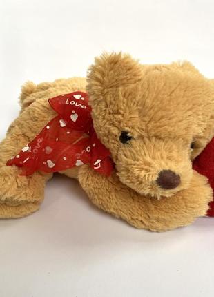 М'яка іграшка плюшевий ведмедик 🧸 із серцем3 фото