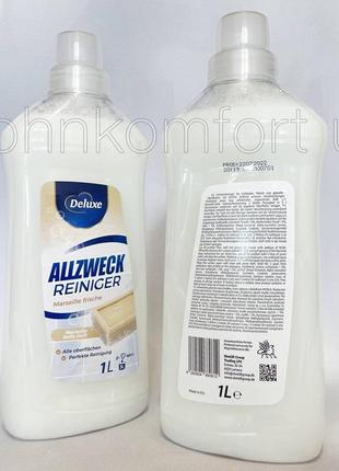 Рідина для миття підлоги deluxe allzweck reiniger marseille frische 1l3 фото