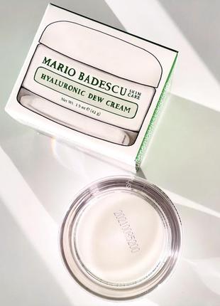 Увлажняющий крем гель для лица mario badescu hyaluronic dew cream 42g2 фото