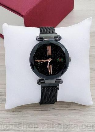 Жіночі наручні годинники starry sky watch black2 фото