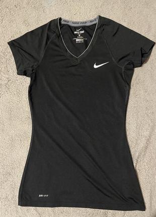 Мужская спортивная компесионная футболка nike liberty pro  размер s