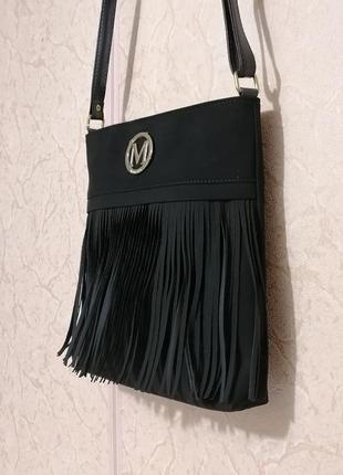 Новая женская сумка с бахромой1 фото