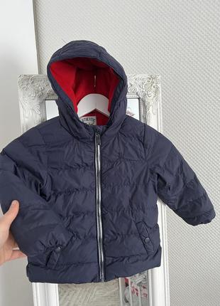 Стьобана куртка. демісезонна куртка на флісі. тепла весняна куртка