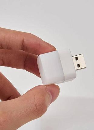 Светодиодный ночник с usb, мини светильник для чтения, 5в с защитой глаз,  warm light4 фото