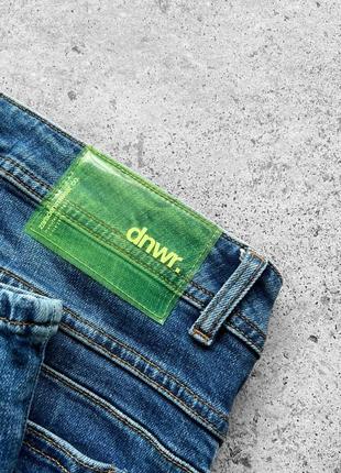 Zara men’s distressed denim jeans завужені джинси8 фото
