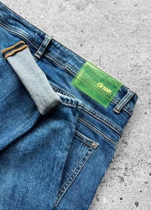 Zara men’s distressed denim jeans завужені джинси4 фото