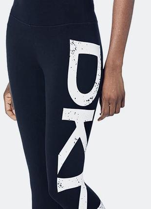 Женские леггинсы для йоги с контролем живота dkny xs s