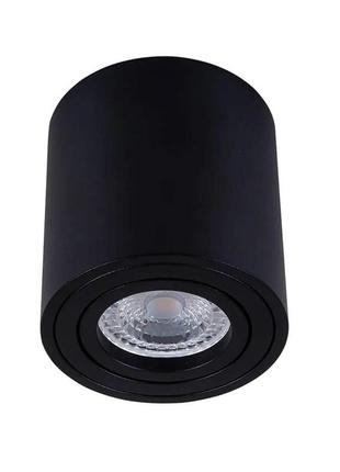 Точечный светильник mj-light lack r bk 12001