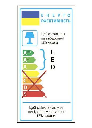 Підвісний світлодіодний світильник feron h-fen hl570 12w  білий2 фото