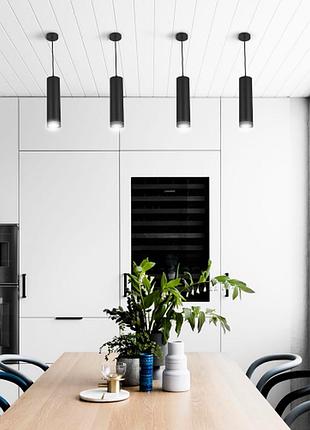 Підвісний світлодіодний світильник feron h-fen hl570 12w  білий6 фото