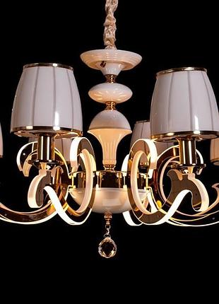 Классическая люстра со светящимися рожками diasha 8316/8