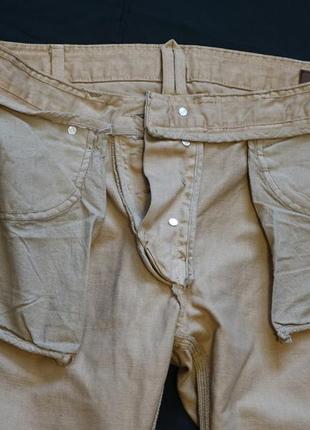Мощные фирменные джинсы цвета слоновой кости rocha john rocha ирландия 34/306 фото