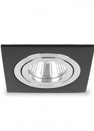 Врезной поворотный светильник feron dl6120 (чёрный)1 фото
