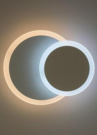 Настінно-стельовий світильник led luminaria geometria round 12w