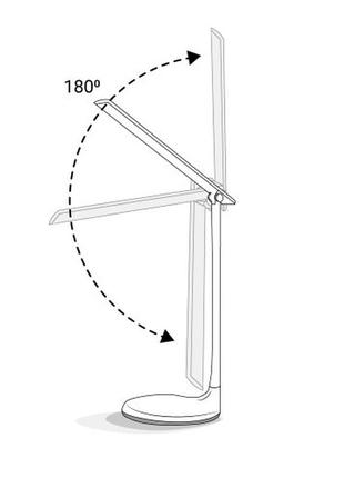 Настільна світлодіодна лампа з нічником і регулюванням температури світіння luxel 10 w ip20 (tl-01b)4 фото